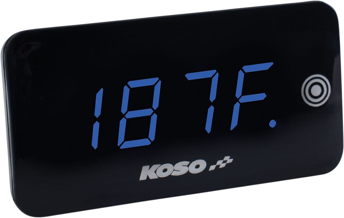 Digital Super Slim Touchscreen Volt and Temperature Meter