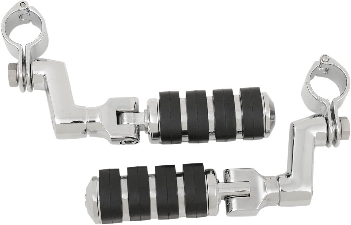 Offset Highway Pegs Black