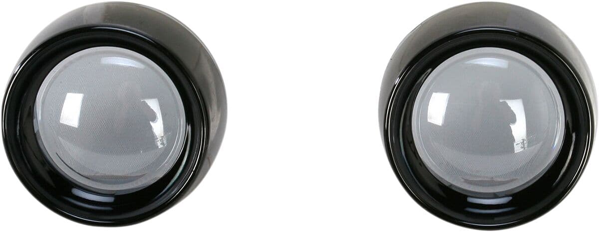 Deep-Dish Bezels with Lens for Bullet Turn Signals