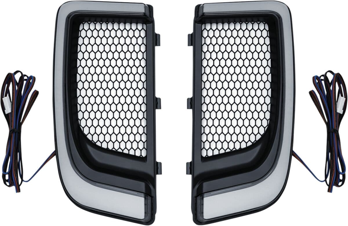 Tracer LED Fairing Lower Grill Inserts