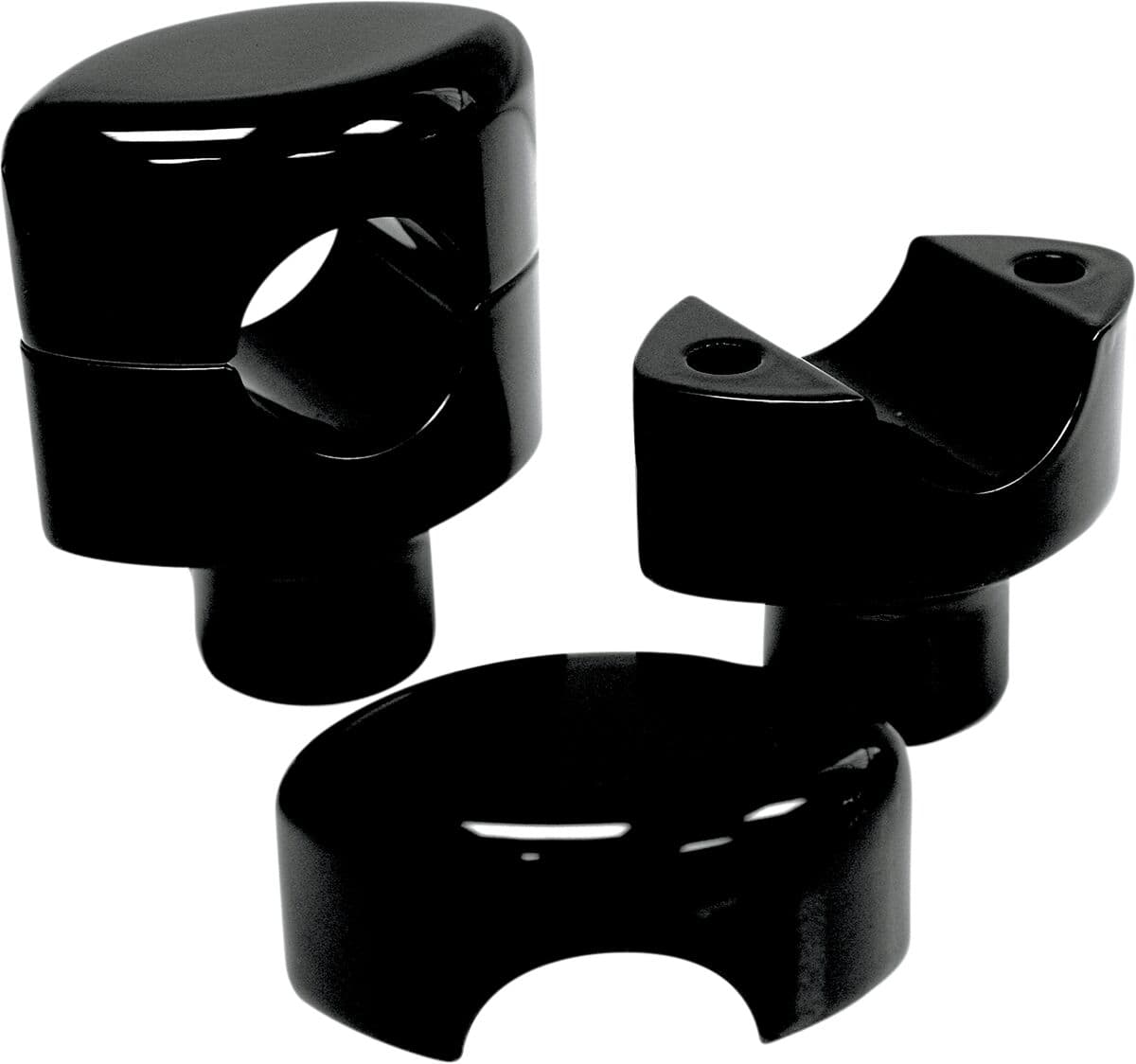 Hefty Smooth Handlebar Risers for 1-1/4" Handlebars