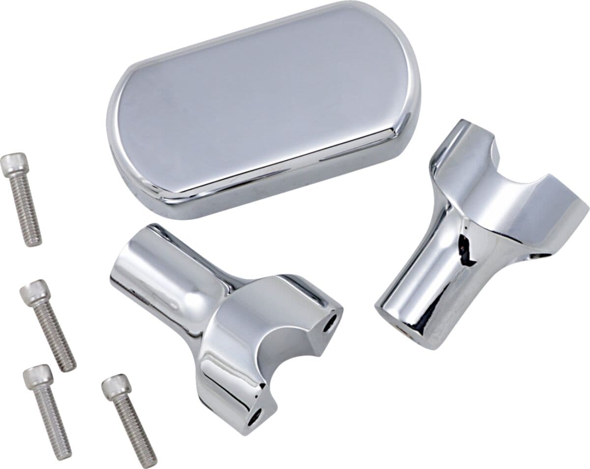 Solid Handlebar Riser & Top Clamp Kit
