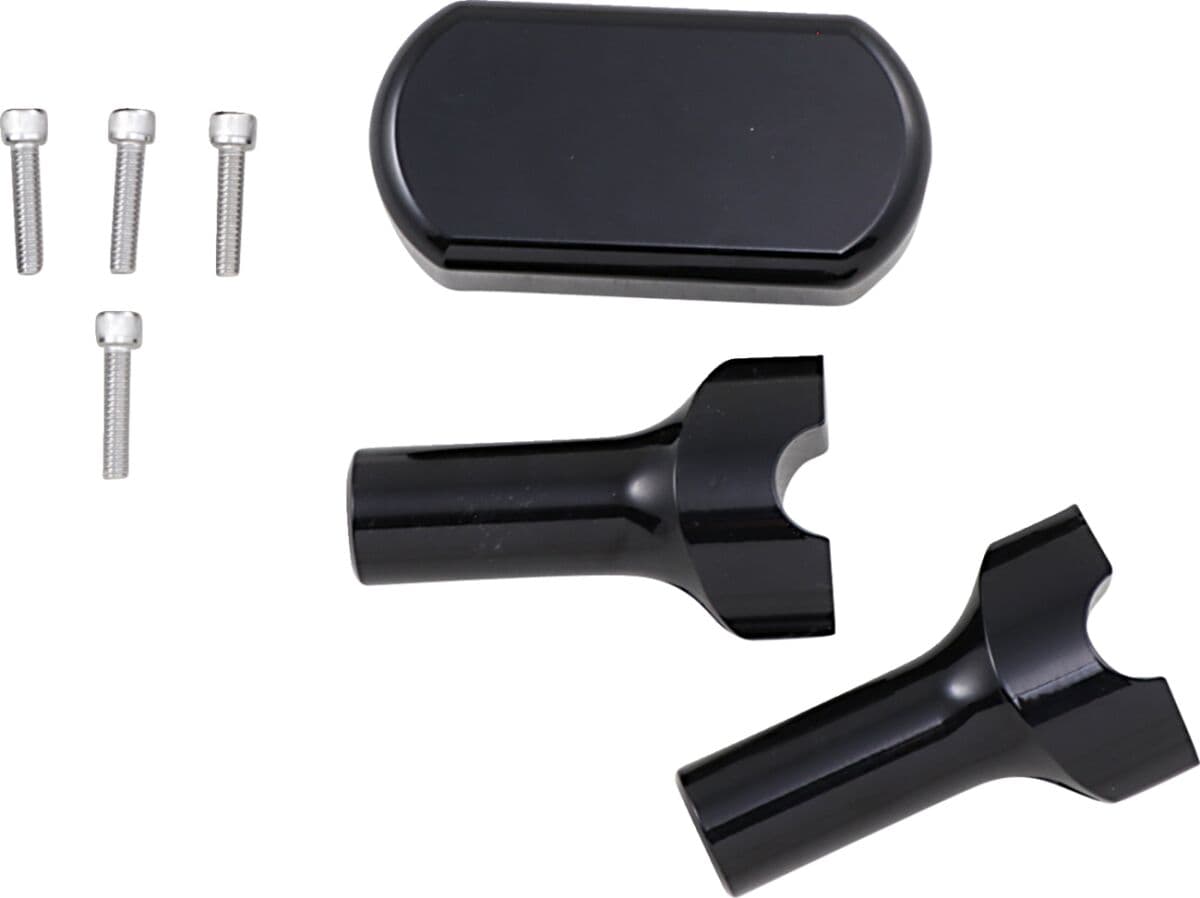 Solid Handlebar Riser & Top Clamp Kit