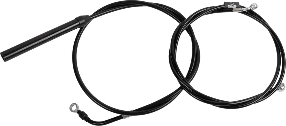 Standard Black Vinyl Handlebar Cable/Brake Line Kit