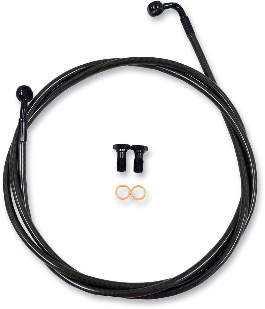 Midnight Braided Brake Line Kit