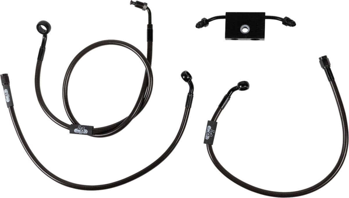 Midnight Braided Brake Line Kit