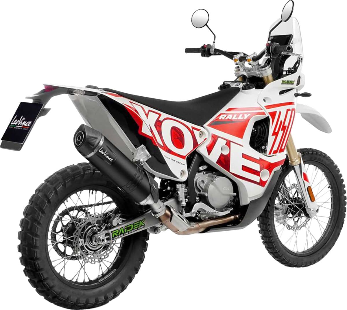 TOBA DE EȘAPAMENT LV ONE KOVE 450RALLY B