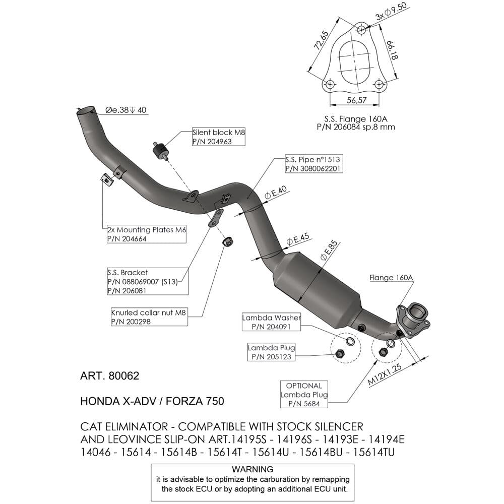 4-STROKE HEADER PIPES