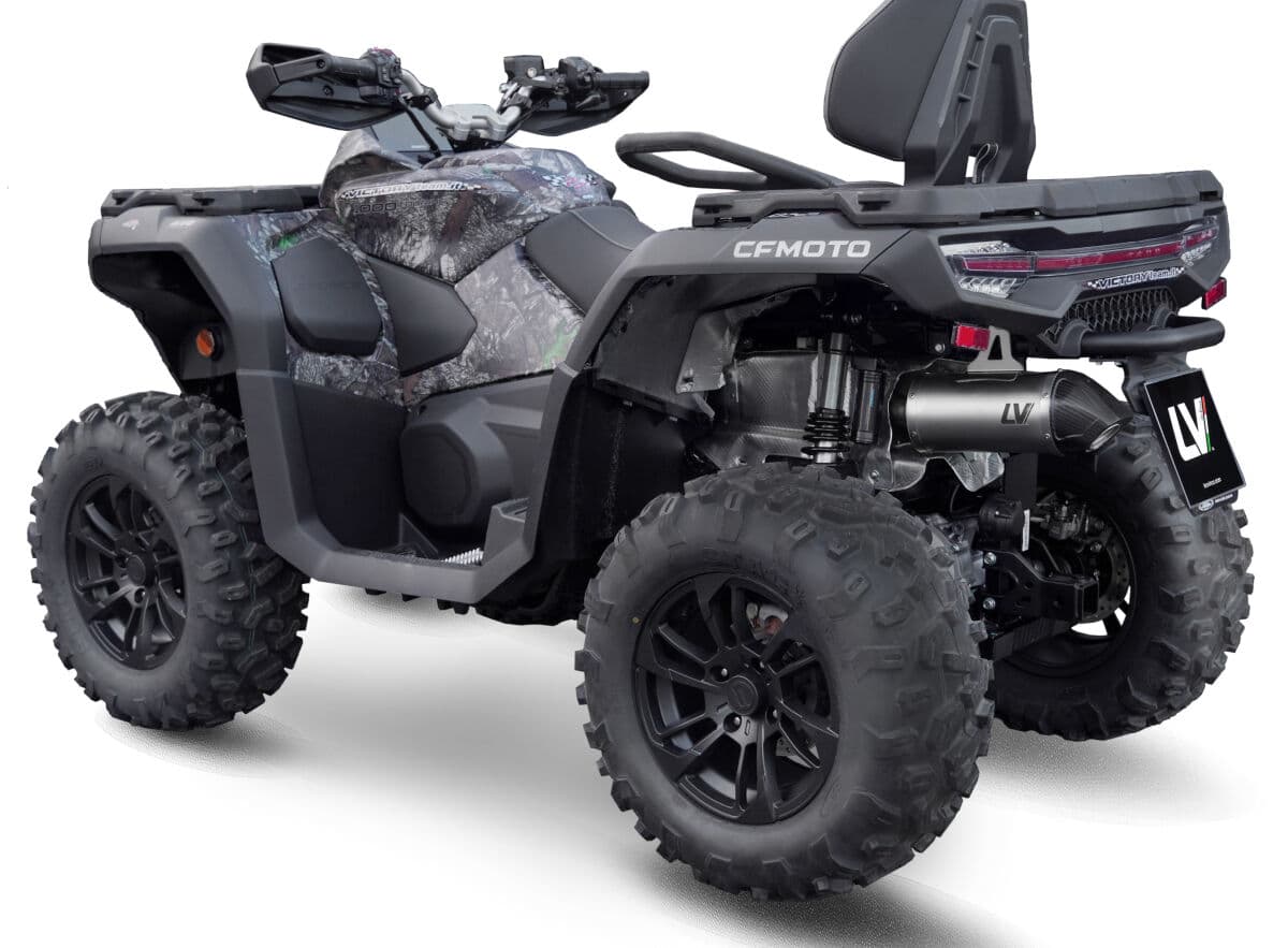 LV One Evo Stainless Steel Slip-On Muffler for ATV