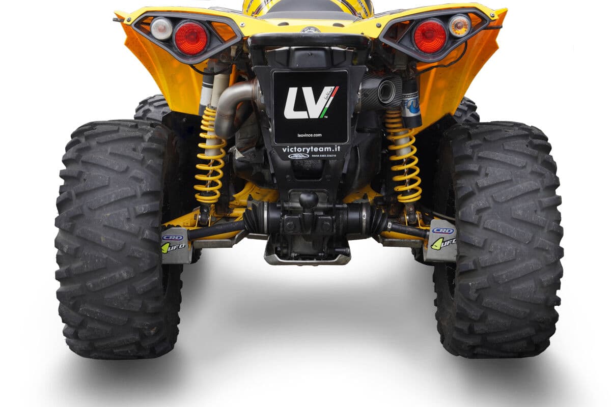 LV One Evo Stainless Steel Slip-On Muffler for ATV