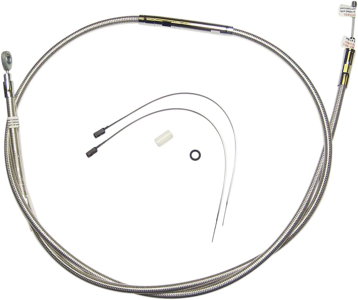 High-Efficiency Polished Stainless Clutch Cable