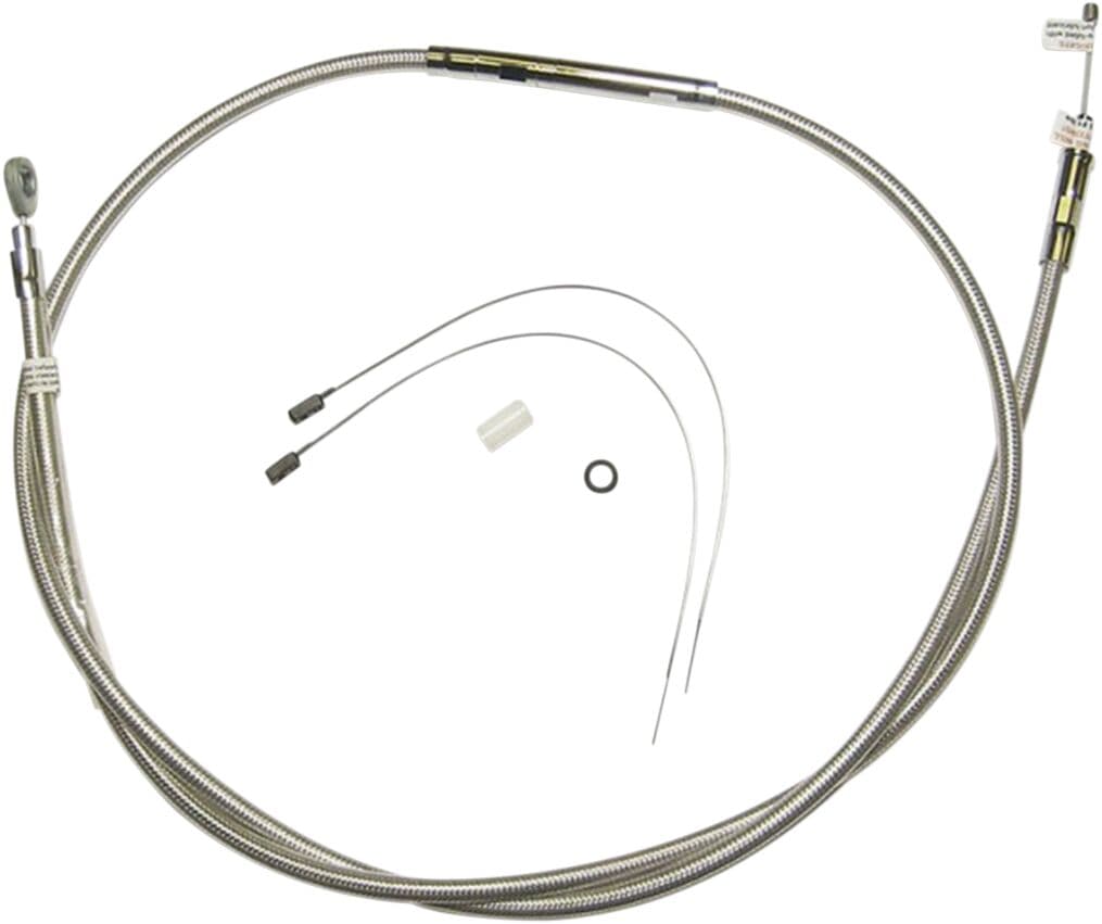 High-Efficiency Polished Stainless Clutch Cable