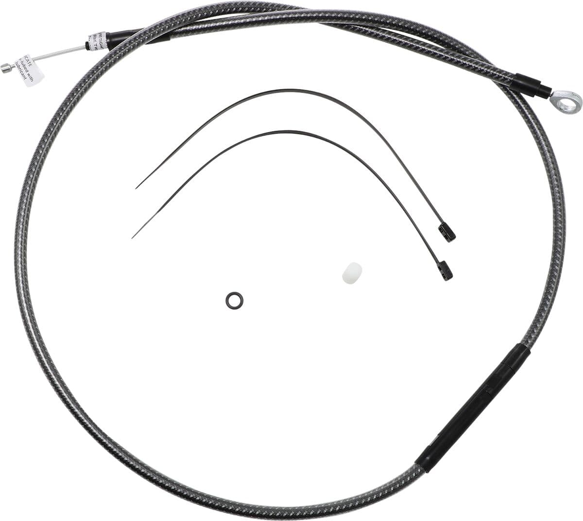 High-Efficiency Polished KARBONFIBR Clutch Cable