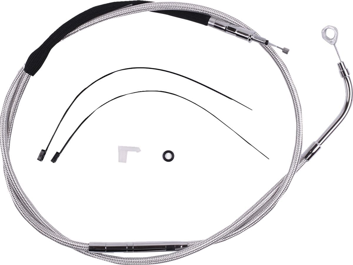 High-Efficiency Polished Stainless Clutch Cable