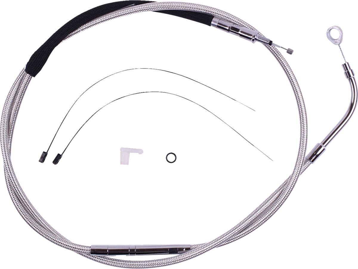 High-Efficiency Polished Stainless Clutch Cable