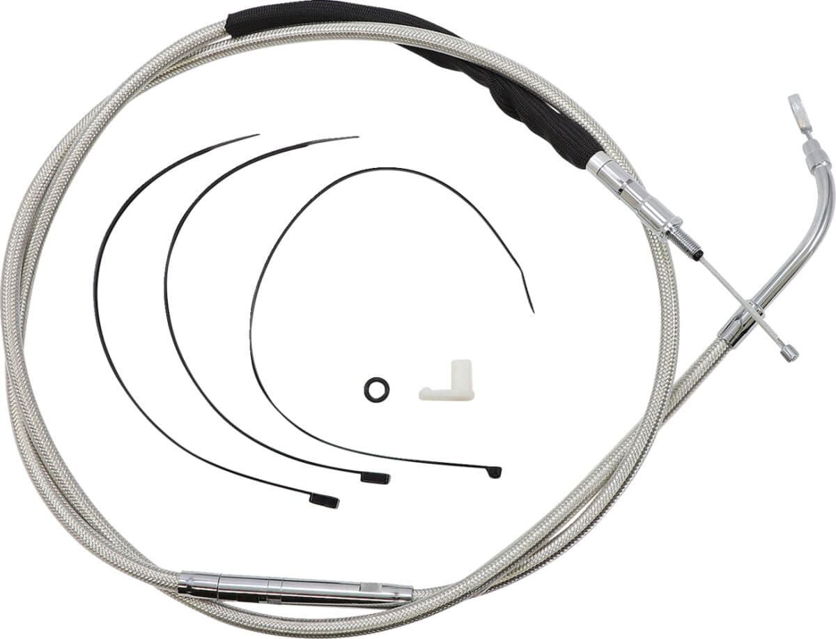 High-Efficiency Polished Stainless Clutch Cable