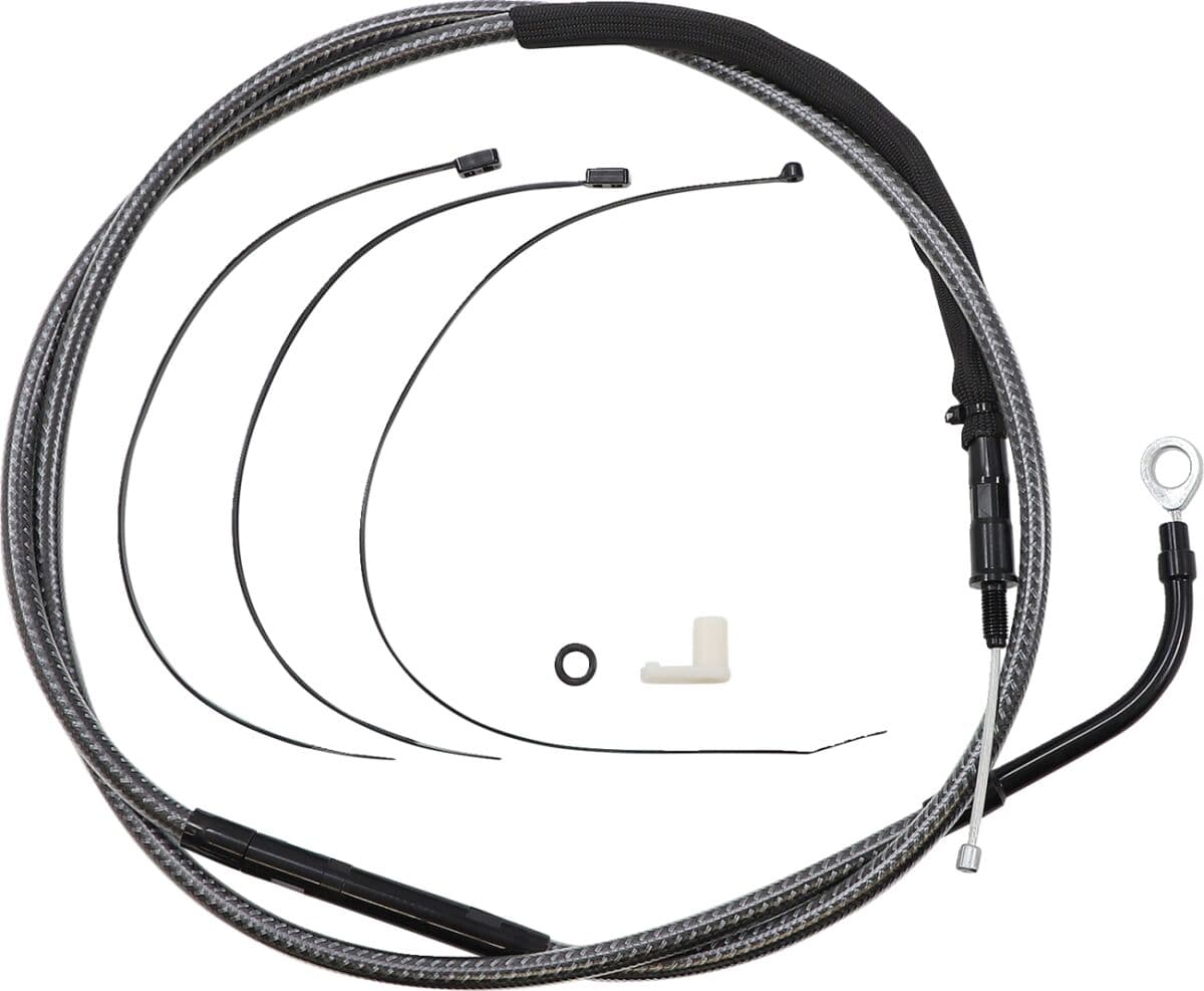 High-Efficiency Polished KARBONFIBR Clutch Cable