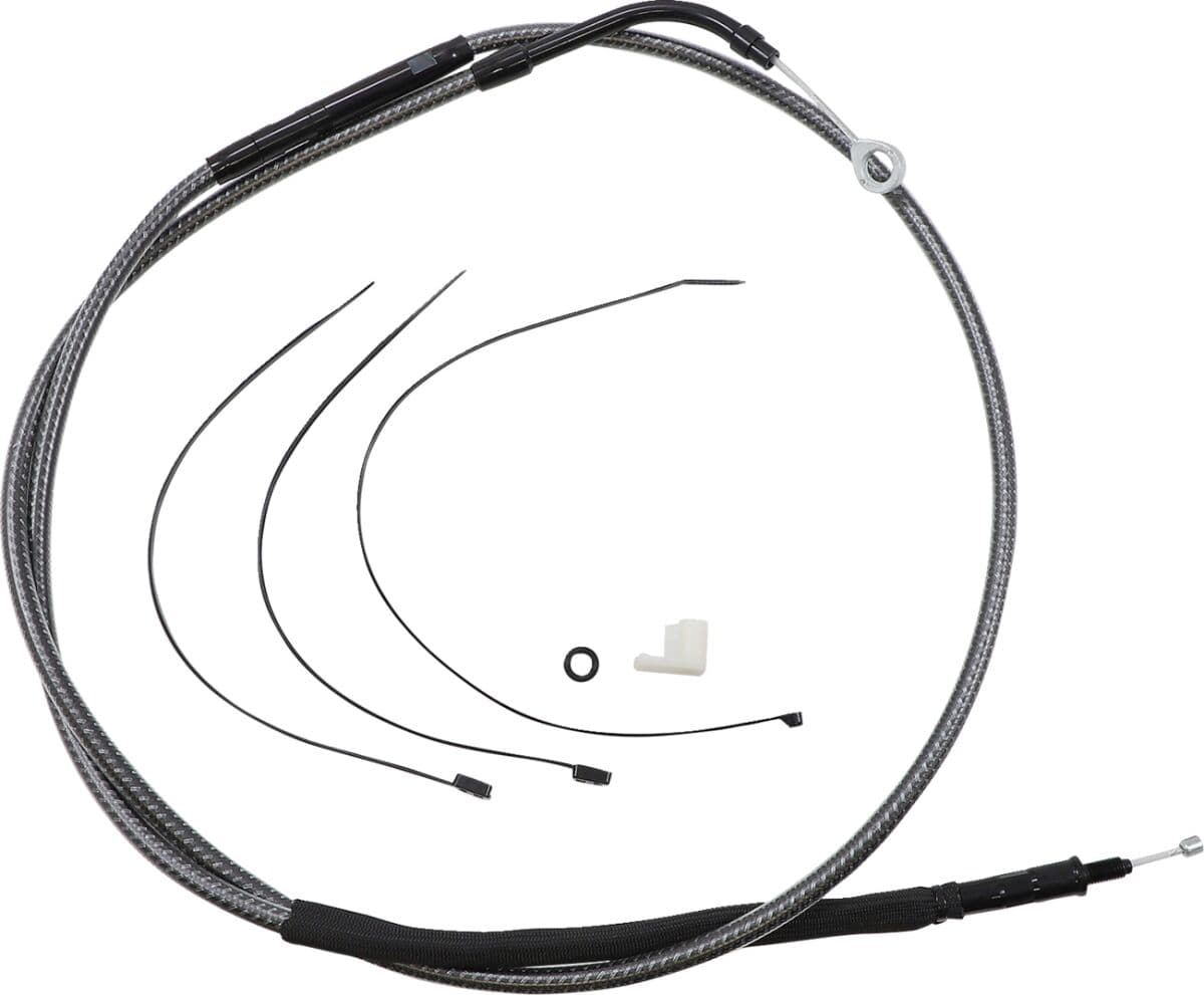 High-Efficiency Polished KARBONFIBR Clutch Cable