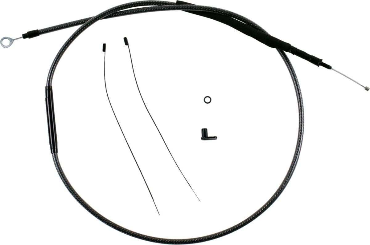 Redesigned Polished KARBONFIBR Clutch Cable