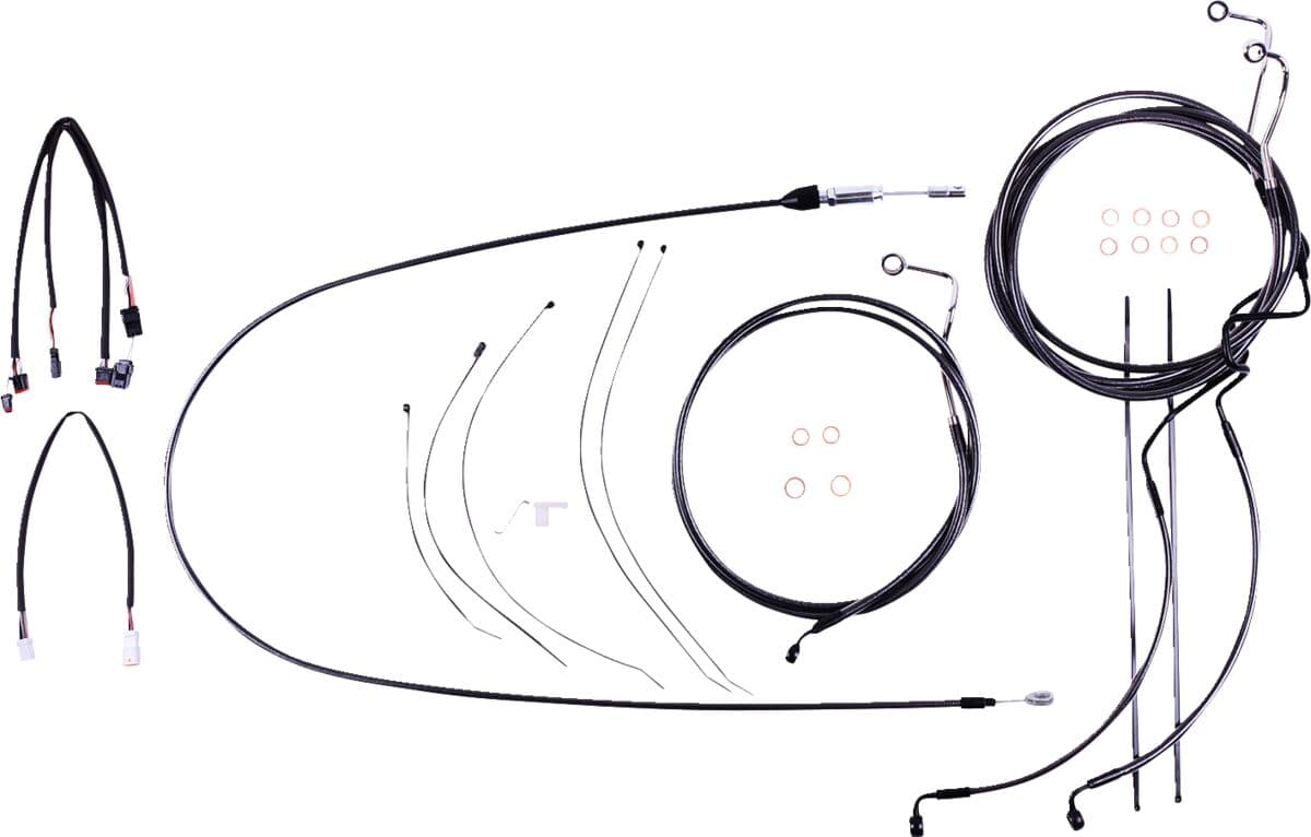 Black Pearl™ Designer Handlebar Installation Kit