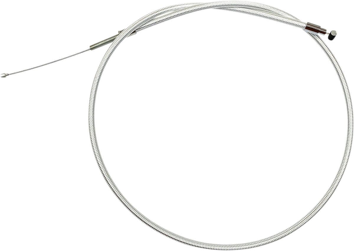 High-Efficiency Braided Sterling Chromite II® Clutch Cable for Indian Silver