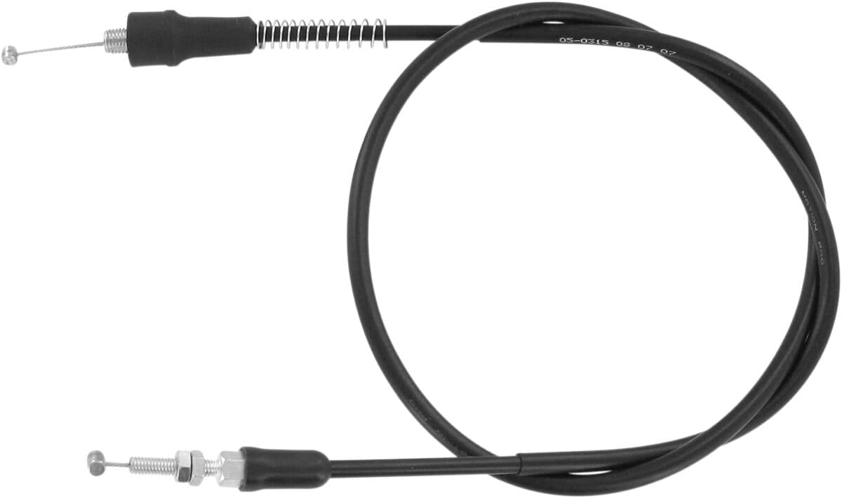 Black Vinyl Throttle Cable