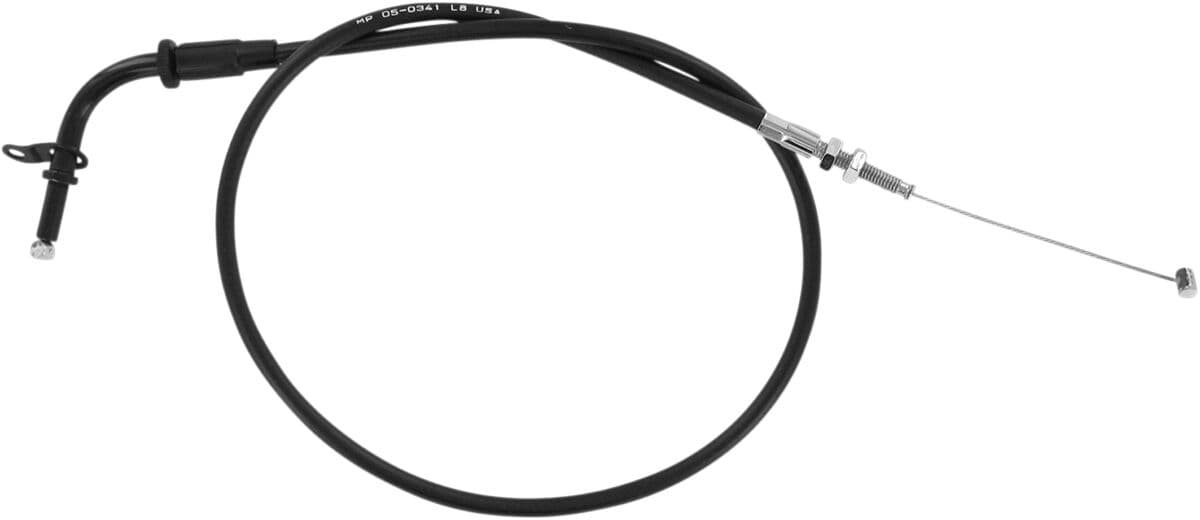 Black Vinyl Throttle Cable