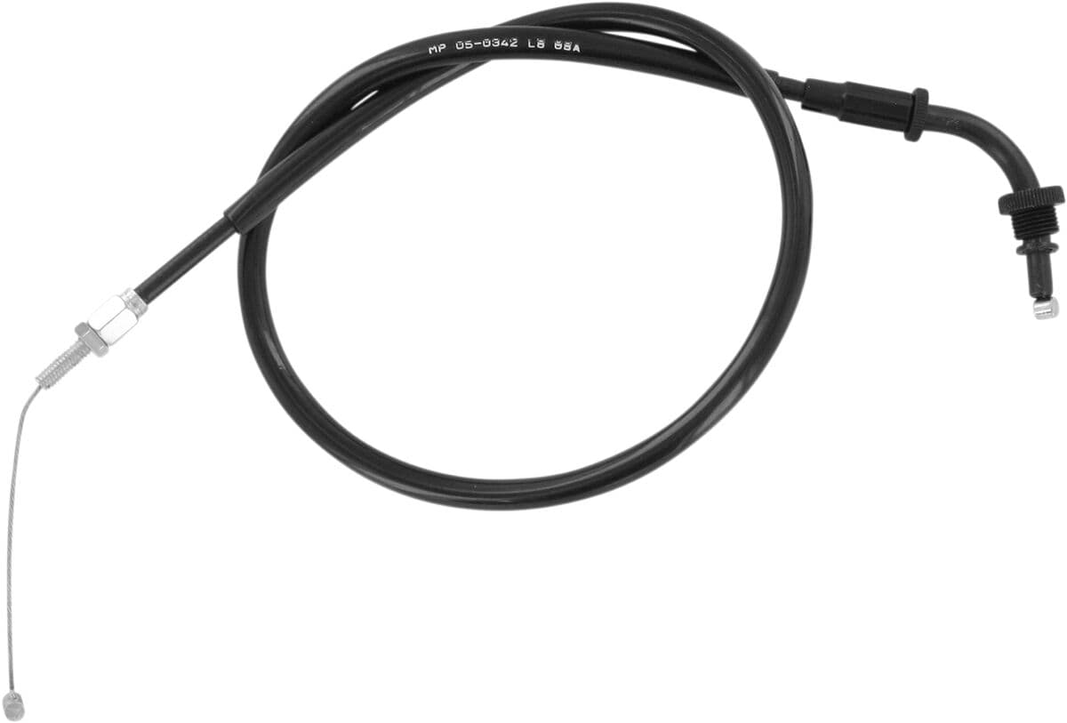 Black Vinyl Throttle Cable
