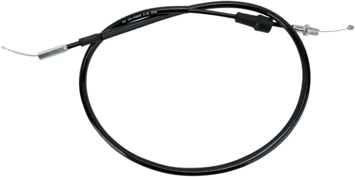 Black Vinyl Throttle Cable