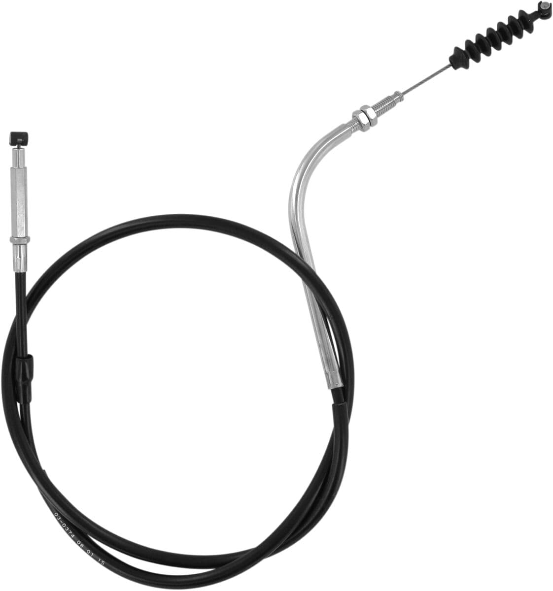 Black Vinyl Clutch Cable