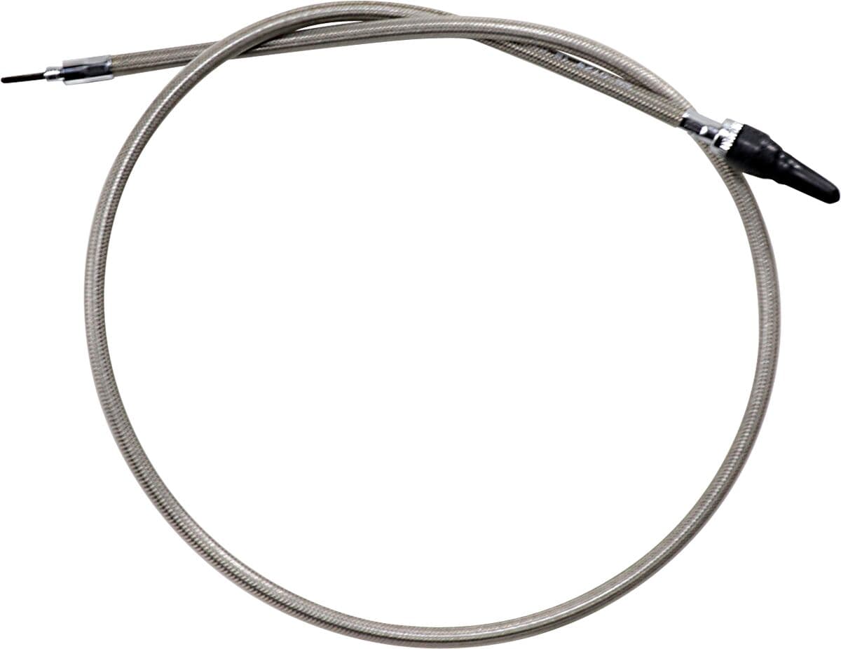 Armor Coat Braided Stainless Steel Speedometer Cable for Harley-Davidson