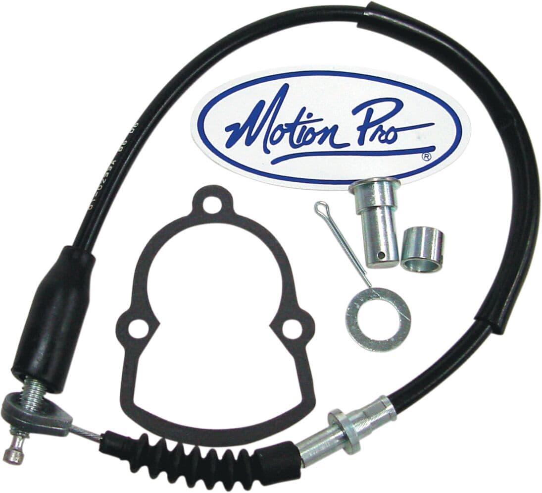 Black Vinyl Rear Brake Cable Kit