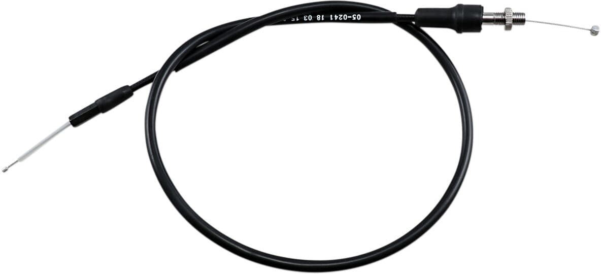 Black Vinyl Throttle Cable