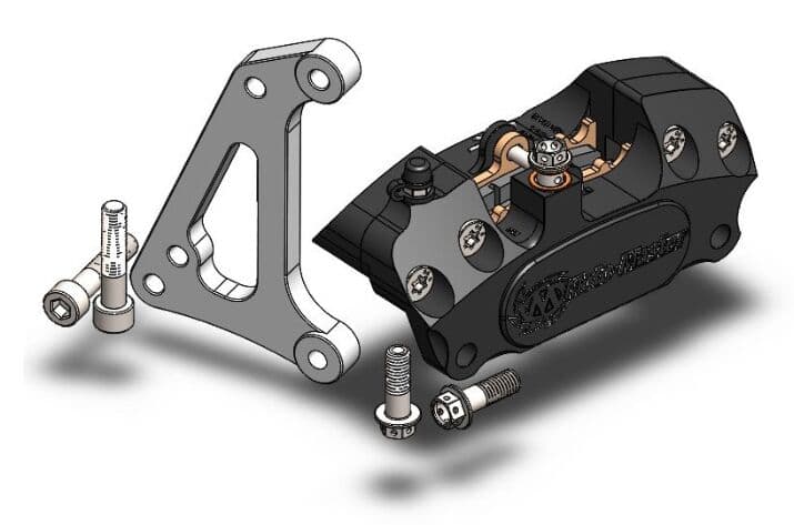 Supermoto Racing Brake Caliper Kit