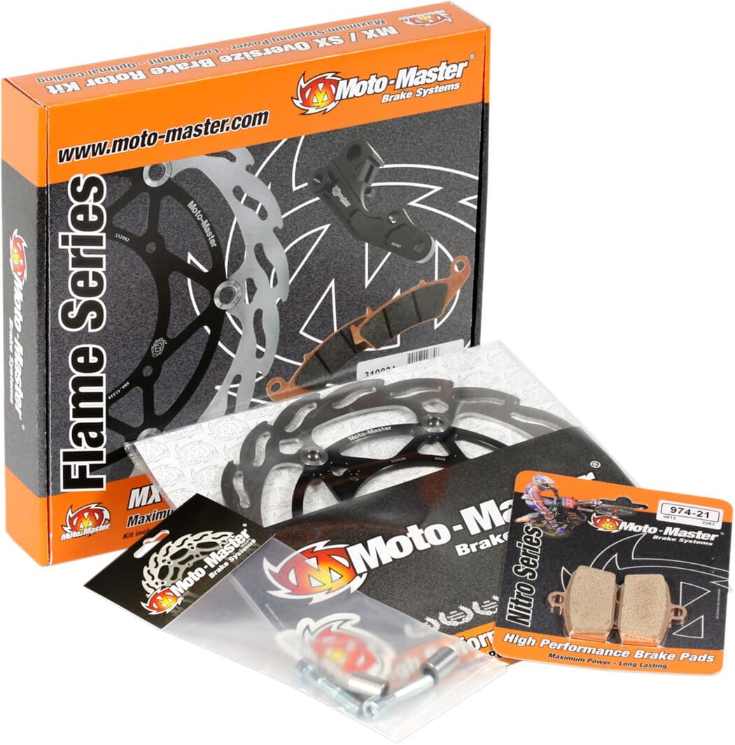 Oversize Rear Flame Disc Kit