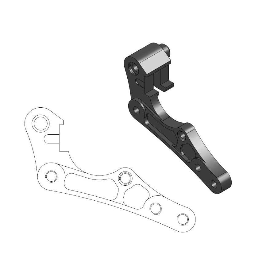 Suport de repoziționare pentru etrier OEM