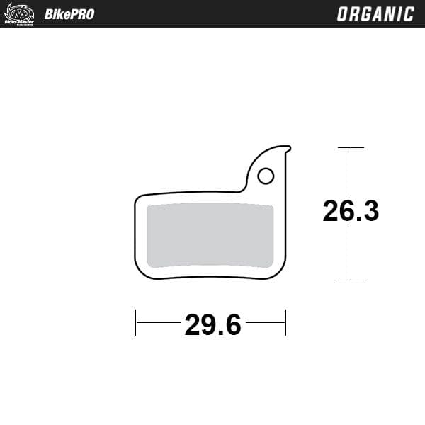 Plăcuță de frână organică