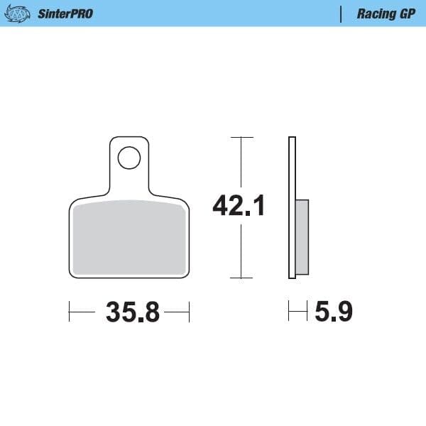 Racing GP SinterPRO Offroad Brake Pads