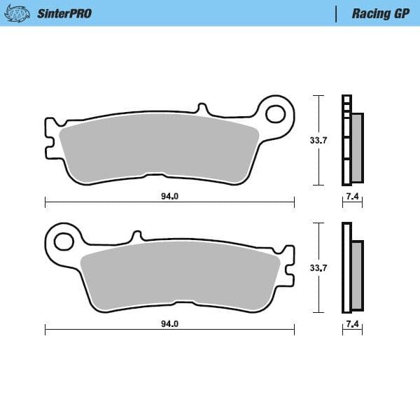Racing GP SinterPRO Offroad Brake Pads
