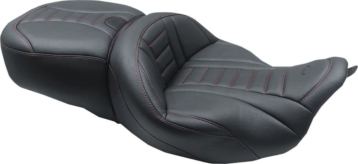 One-Piece Deluxe Touring Seat with Removable Backrest Option