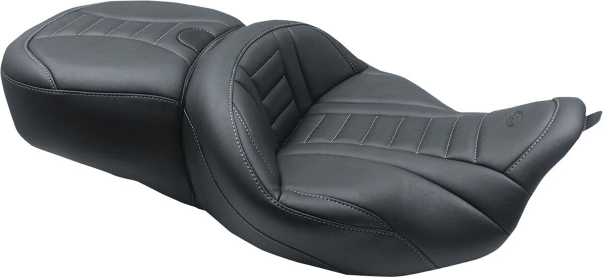 One-Piece Deluxe Touring Seat with Removable Backrest Option