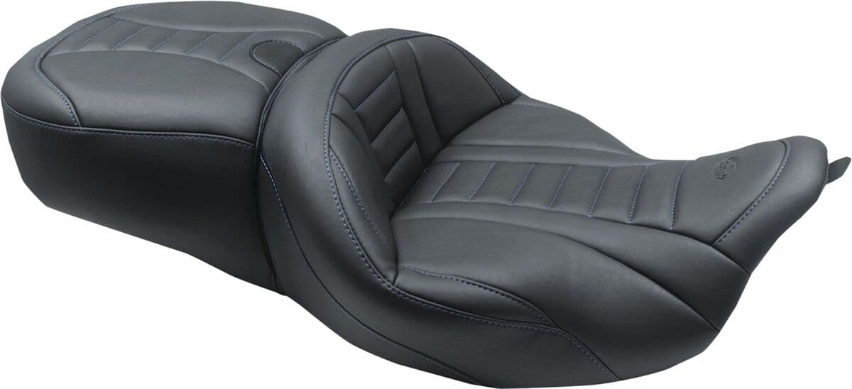 One-Piece Deluxe Touring Seat with Removable Backrest Option