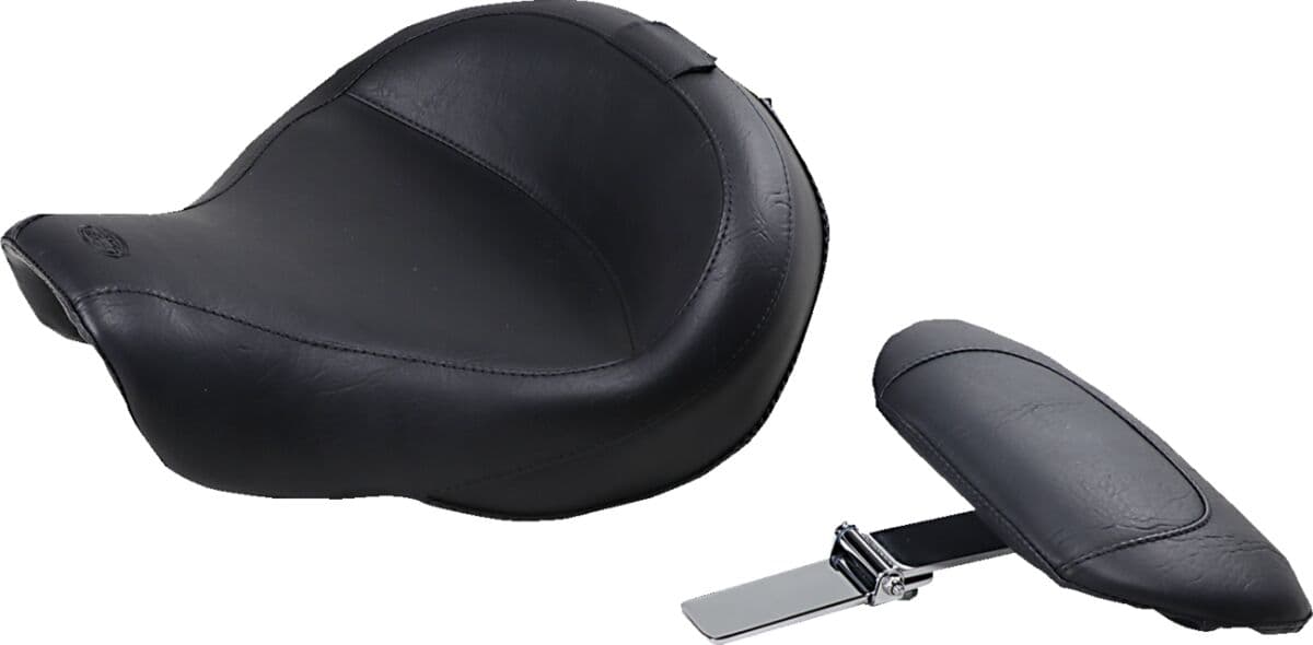 Wide Solo Seat with Removable Backrest