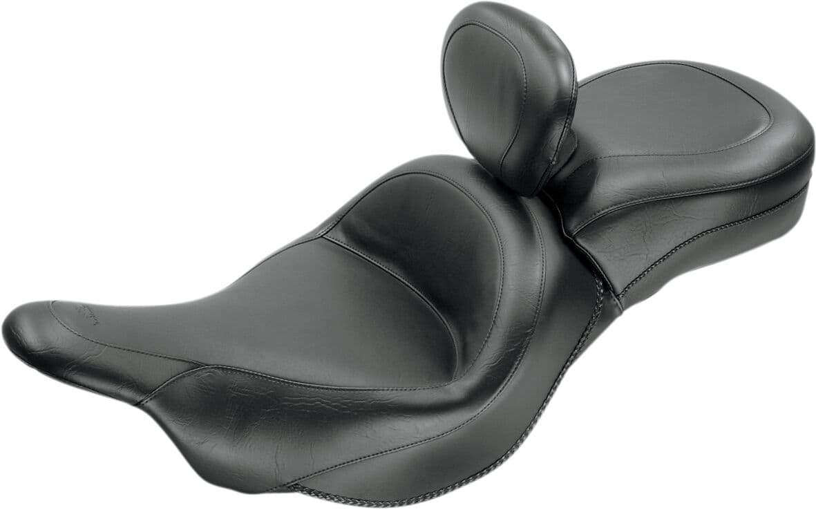 Vintage Wide Touring Seat With Driver Backrest