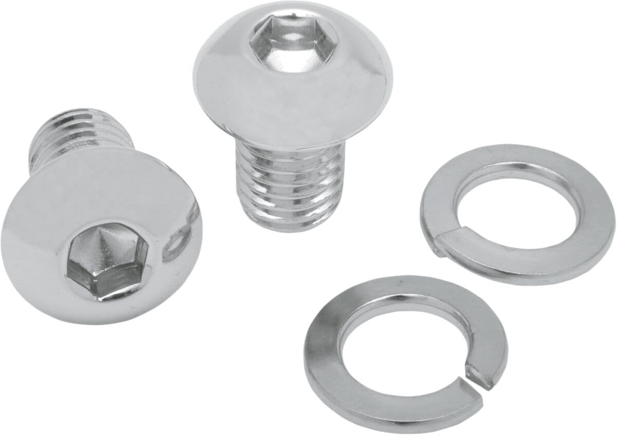 Chrome Seat Bolts and Mounting Nuts