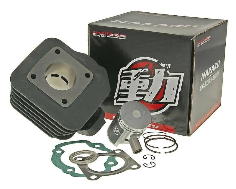Cylinder Kit V.2 50cc for Kymco, SYM, Honda, Daelim vertical