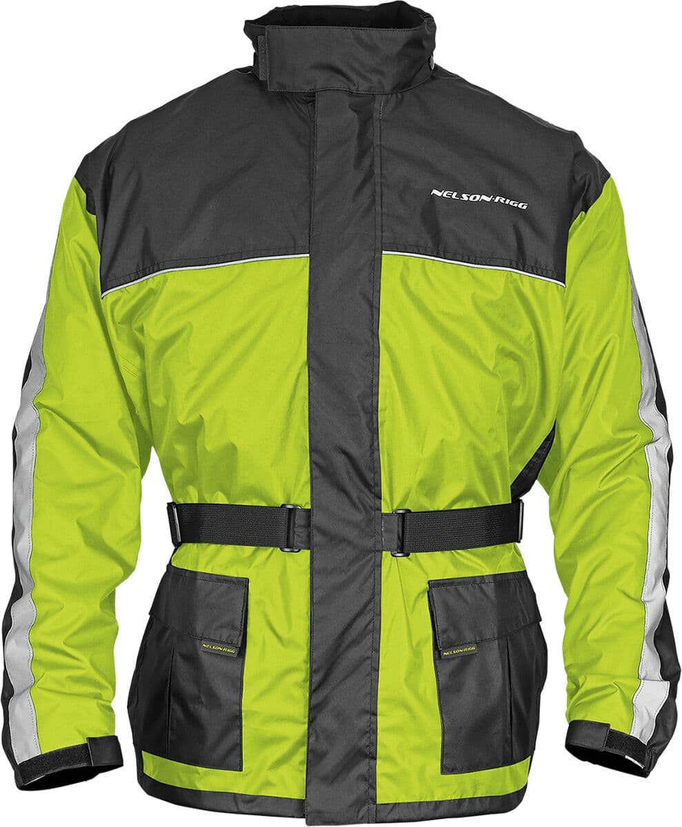 Solo Storm Waterproof Jacket Hi-Vis Yellow