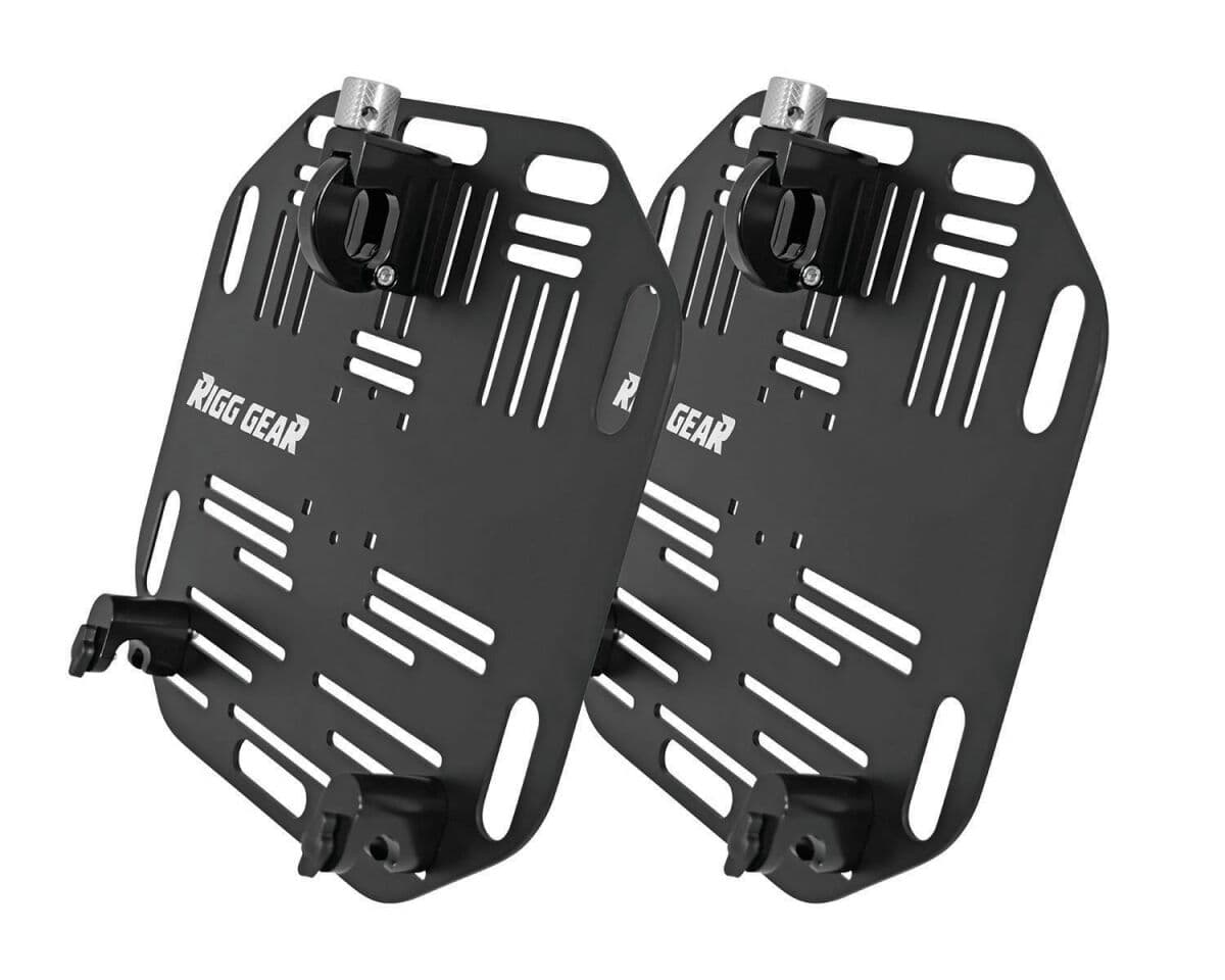 Quick Release Saddlebag Plate (Flat/Oval Bar)