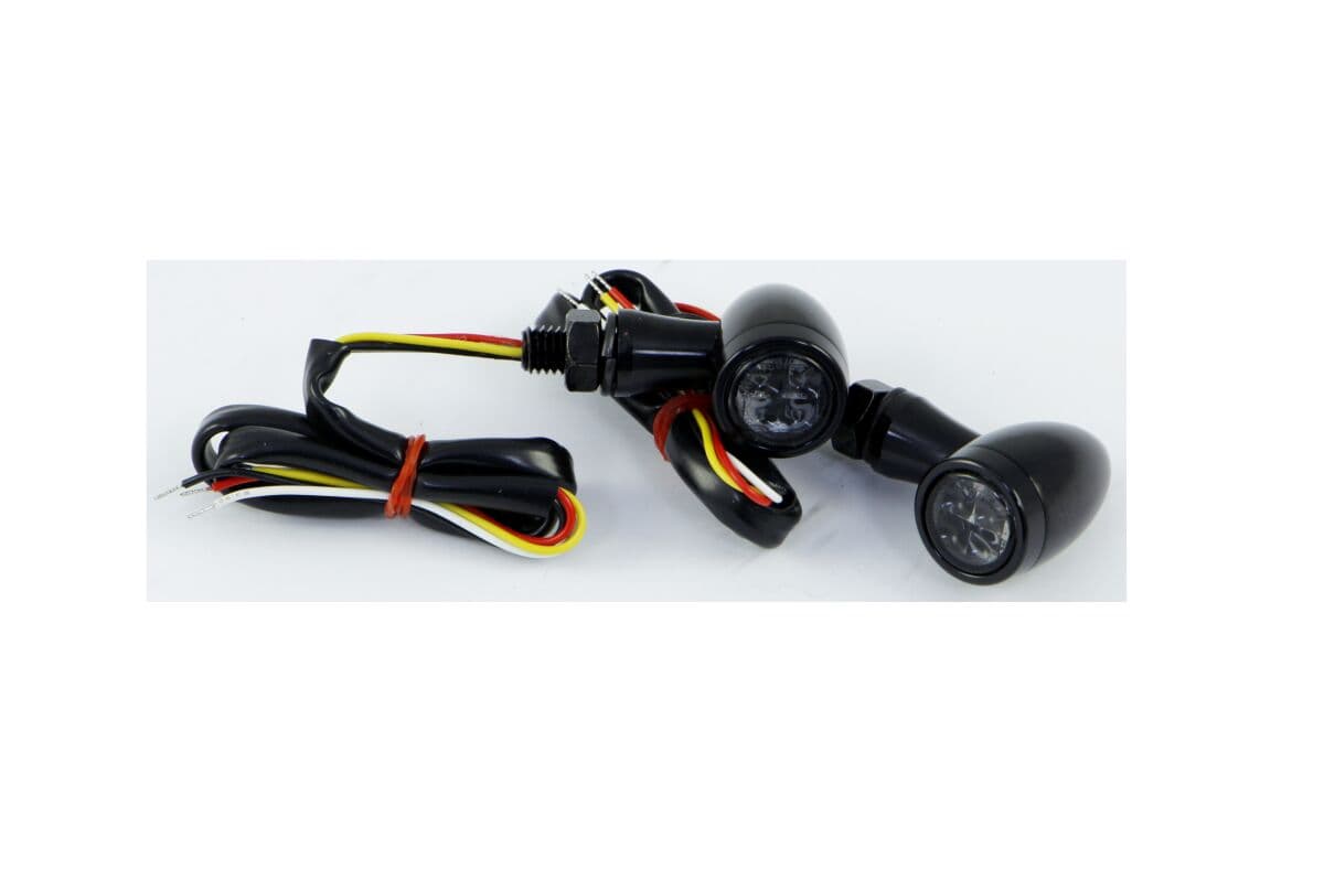 LED Bullet Turn Signal Lights with Rings