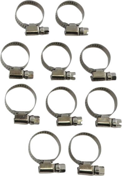 Embossed Stainless Steel Hose Clamps